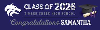 Featured Name - Large Banner - 120" x 36"
