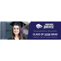 Featured Photo & Name - Large Banner - 120" x 36"